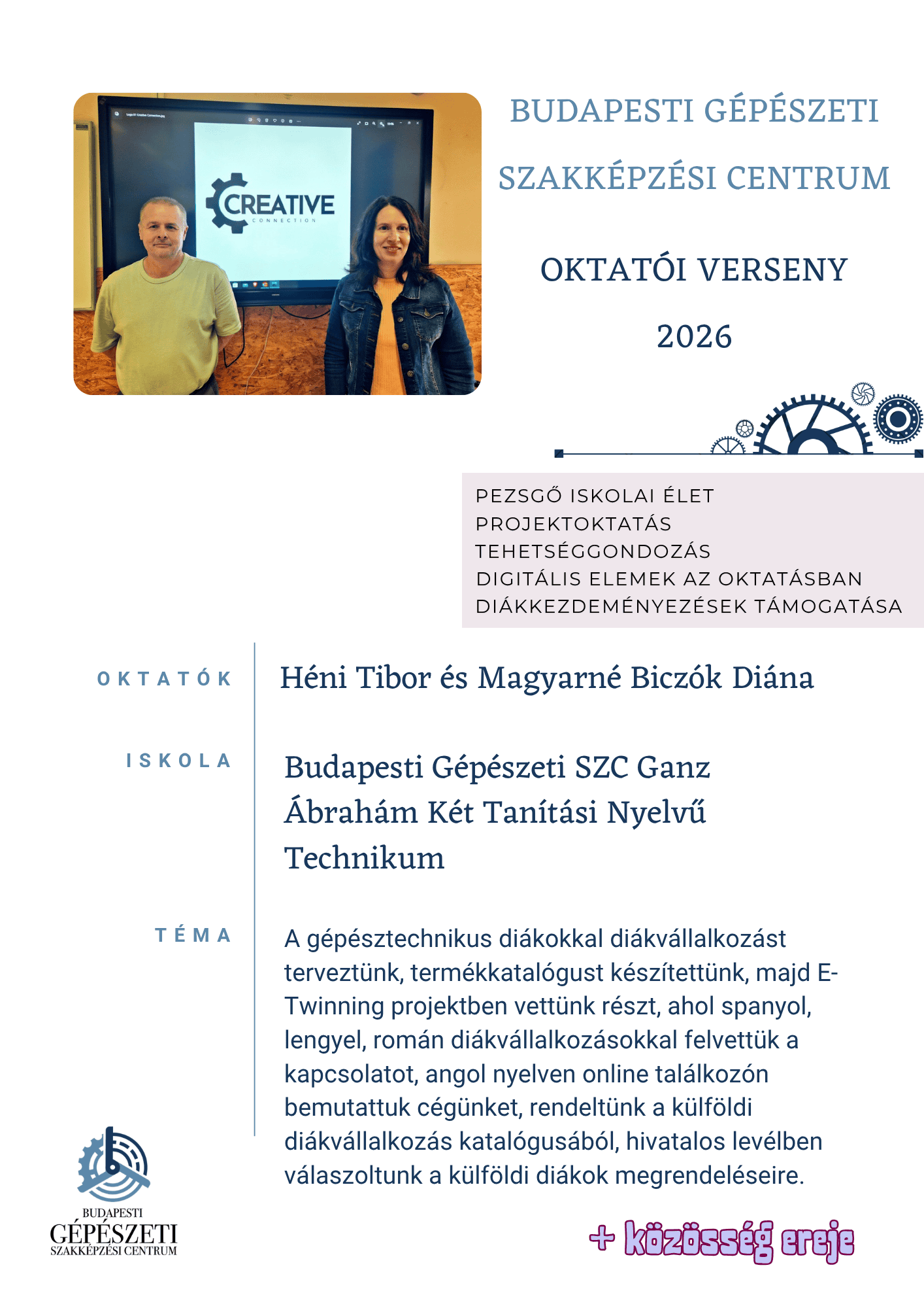 Héni Tibor, Magyarné Biczók Diána.png