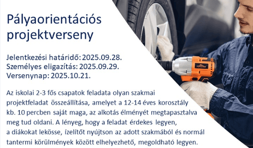 Pályaorientációs projektverseny